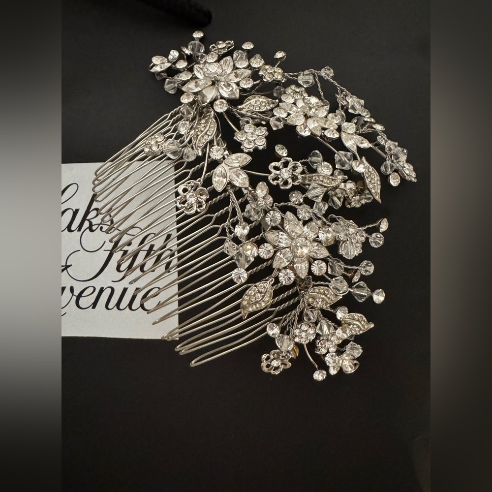 Genuine Swarovski crystals wedding headpiece hair $500